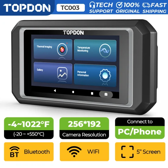 Topdon Tc003 nouveauté Portable professionnel 5